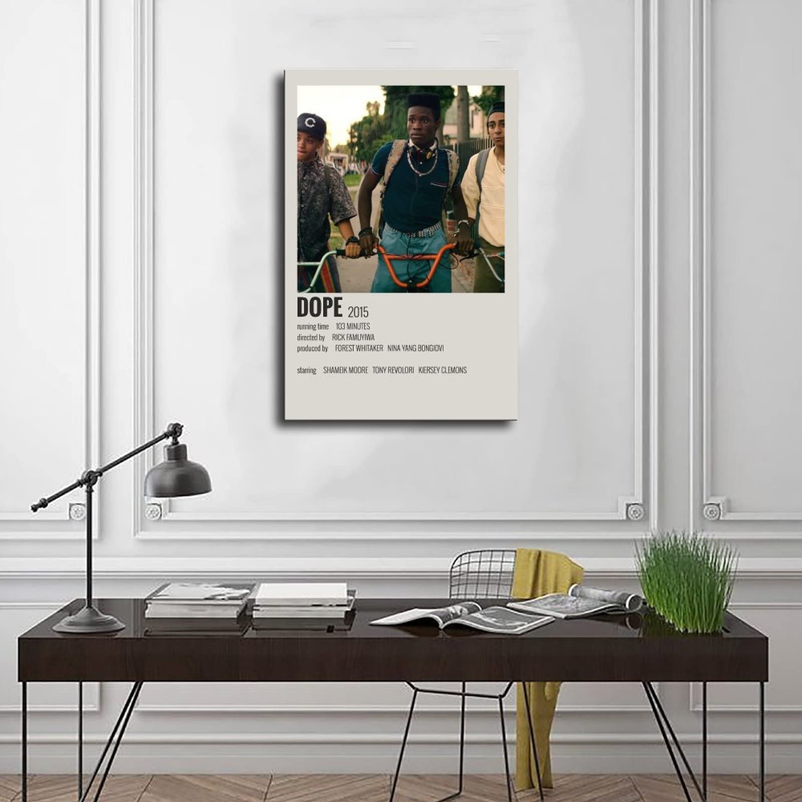 Movie Dope Vintage Poster Canvas Poster Bedroom Decor Sports