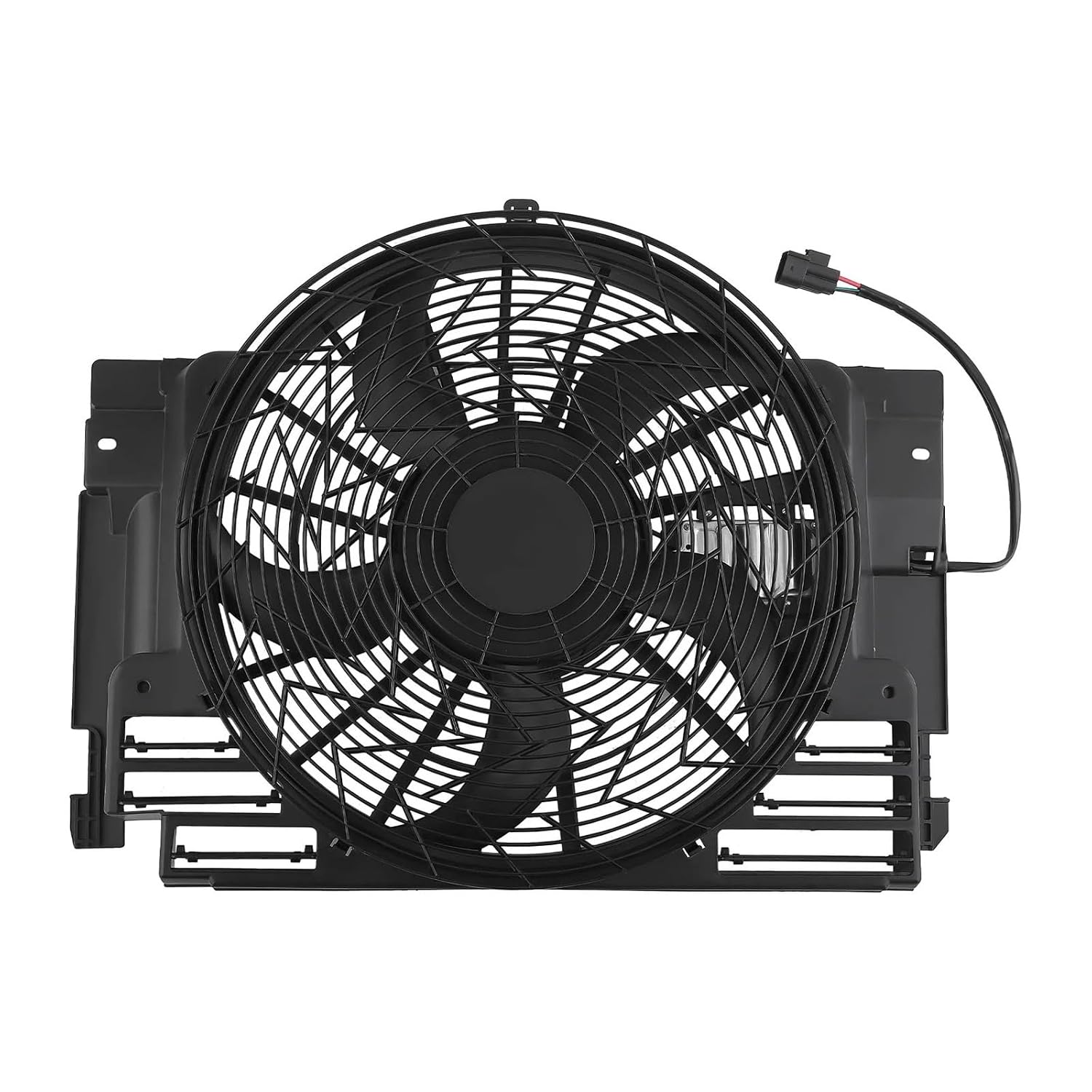 Radiator Condenser Cooling Fan Compatible with BMW X5 2000-2006 64546921381 611400 621-213