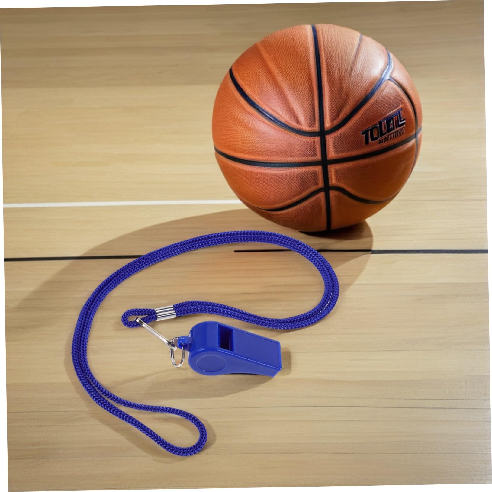 36 Stück 36 teiliges Outdoor Survival Pfeifen aus robustem Kunststoff mit Band lauter klarer Ton vielseitig für Wandern Camping Fußball und Basketballschiedsrichter