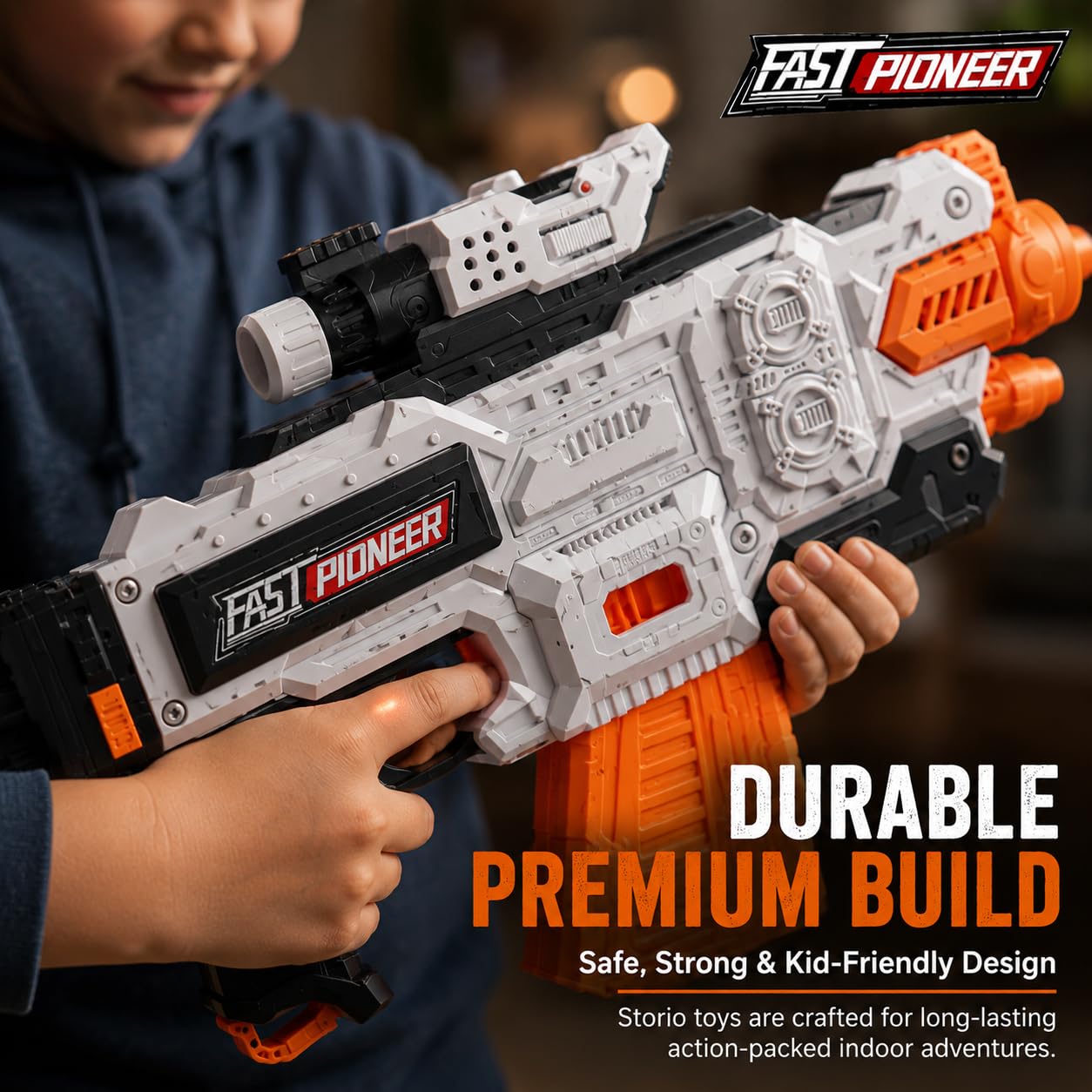 Storio Alpha Striker: Rechargeable Electric Toy Gun -3
