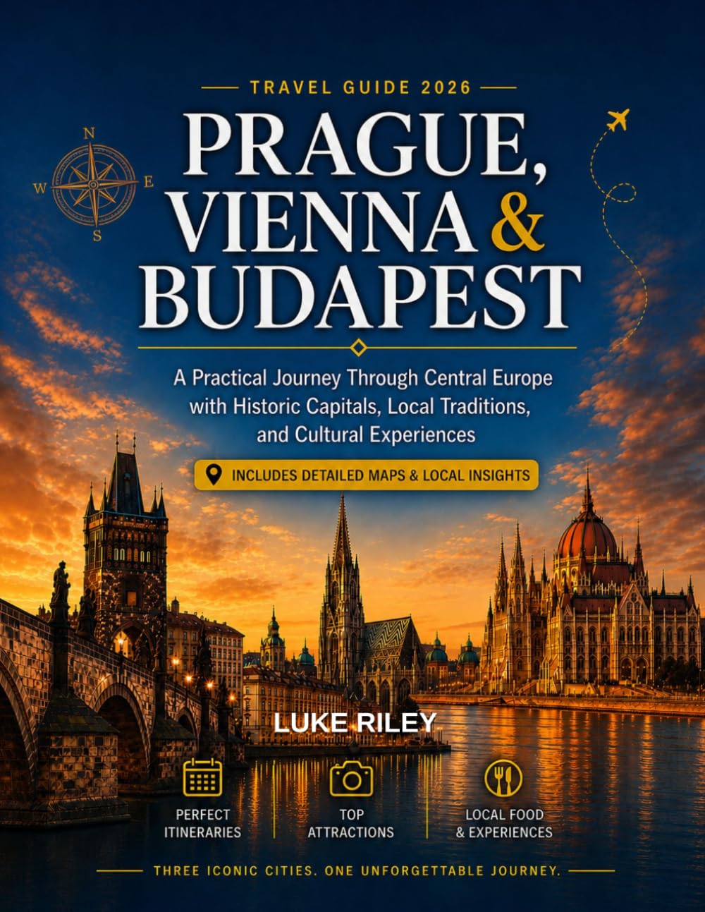 Prague, Vienne & Budapest Travel Guide: A Practical Journey Through Central Europe with Historic Capitals, Local Traditions, and Cultural Experiences