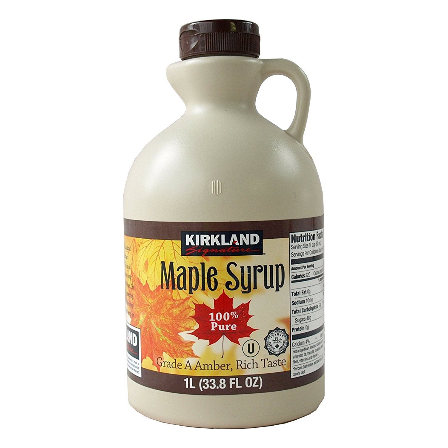 Kirkland maple syrup 1326g (Grade A Amber, Rich Taste) [Parallel import