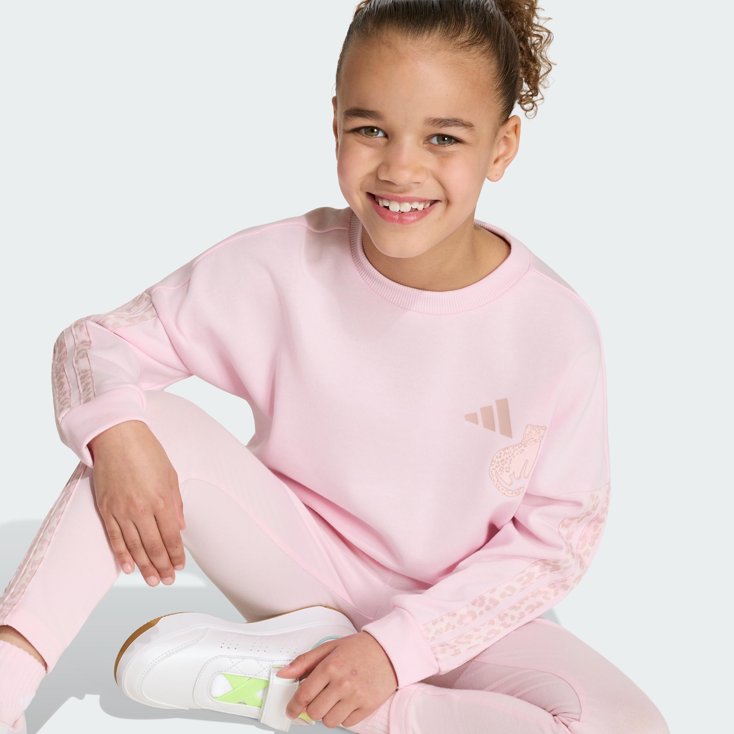 adidas Mädchen Animal Leggings Set Trainingsanzug (1er Pack)