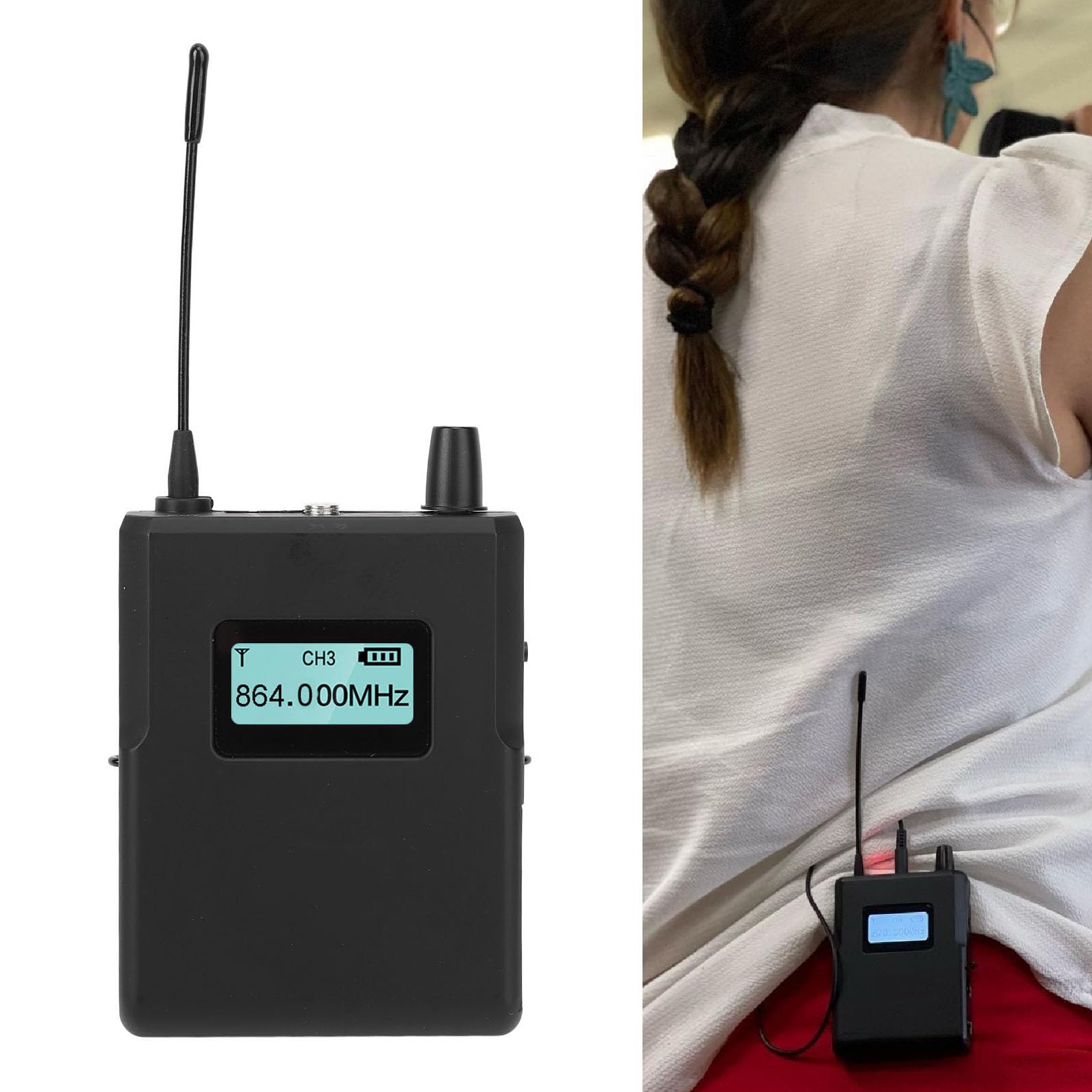 Bezprzewodowy Odbiornik IEM HiFi, 36 Częstotliwości, Jack 3,5 Mm, dla