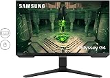 Samsung Odyssey G4, 25" , 1ms, 240Hz, Dalle IPS, Résolution FHD 1920x1080, 400cd/m2,1000:1, Compatible G-Sync, AMD FreeSync Premium, Low Input Lag Mode, Pied Ajustable, HDMI, DisplayPort - 2