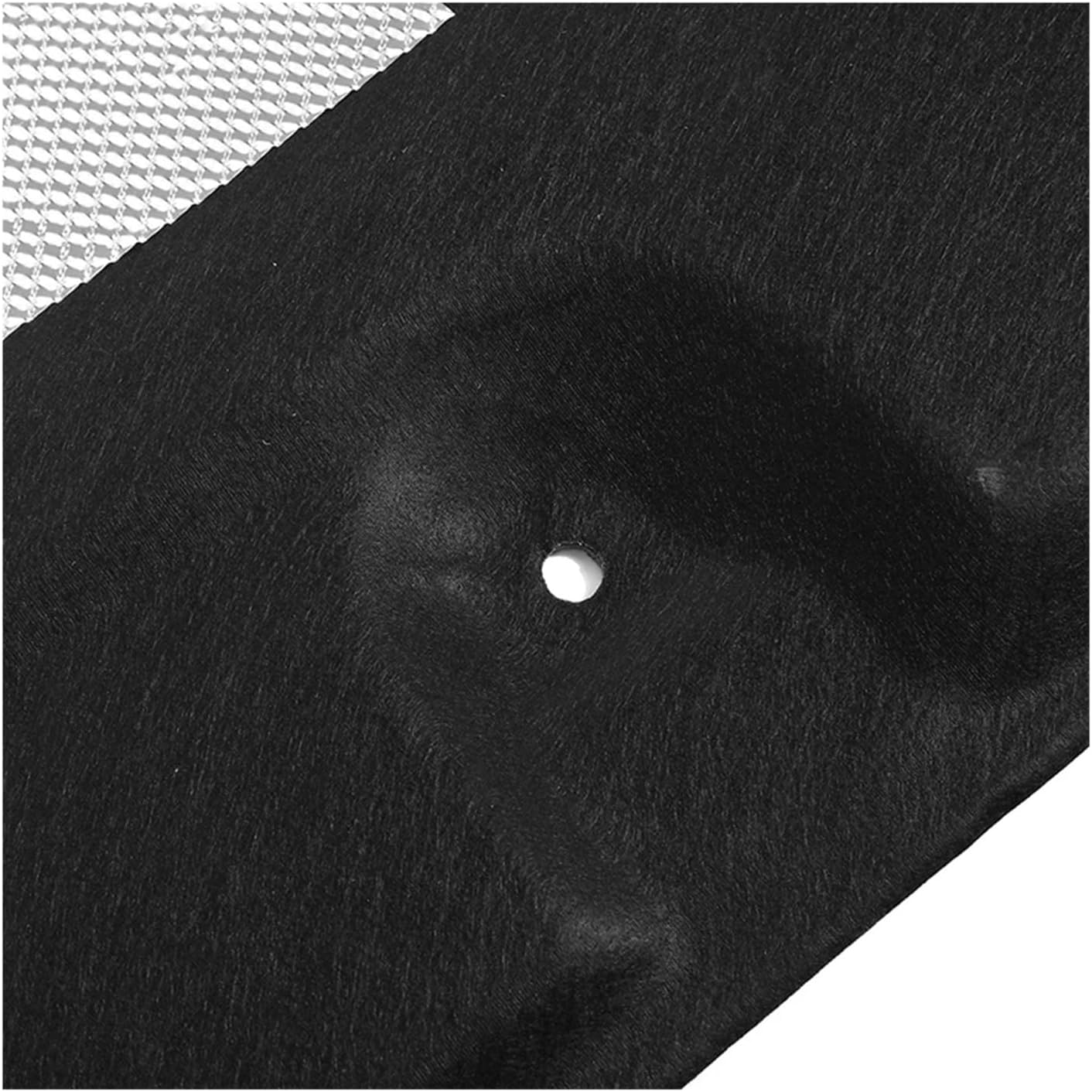 Car Front Hood Engine Sound Heat Insulation Cotton Pad Automobiles Accessories Fit | Compatible with Toyota Prado 2010-2017 / 2018-2020(Black-for 2018-2020)