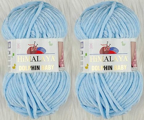 Himalaya Dolphin 80306 - Ovillo de lana para tejer, 2 madejas, 264 yardas, 2 x 3.53 oz (80306)