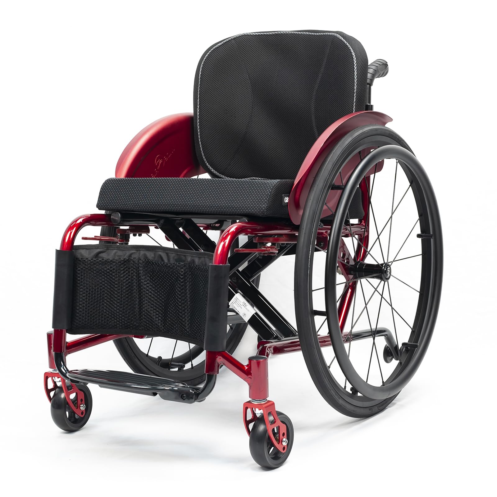 Silla De Ruedas De Transporte Portátil,silla De Ruedas Deportiva Ultraligera Plegable Todo Terreno,sillas De Ruedas Deportivas Y De Ocio,silla De Ruedas Manual De Aleación De Aluminio Autopropulsada(S