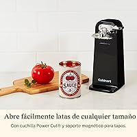 Vista 2 de Cuisinart - Abrelatas eléctrico de lujo CCO-50N