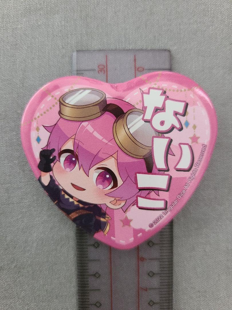 いれいす　ハート缶バッジ　ないこ いれいす ないこ ハート缶バッジ 等身 SD - メルカリ