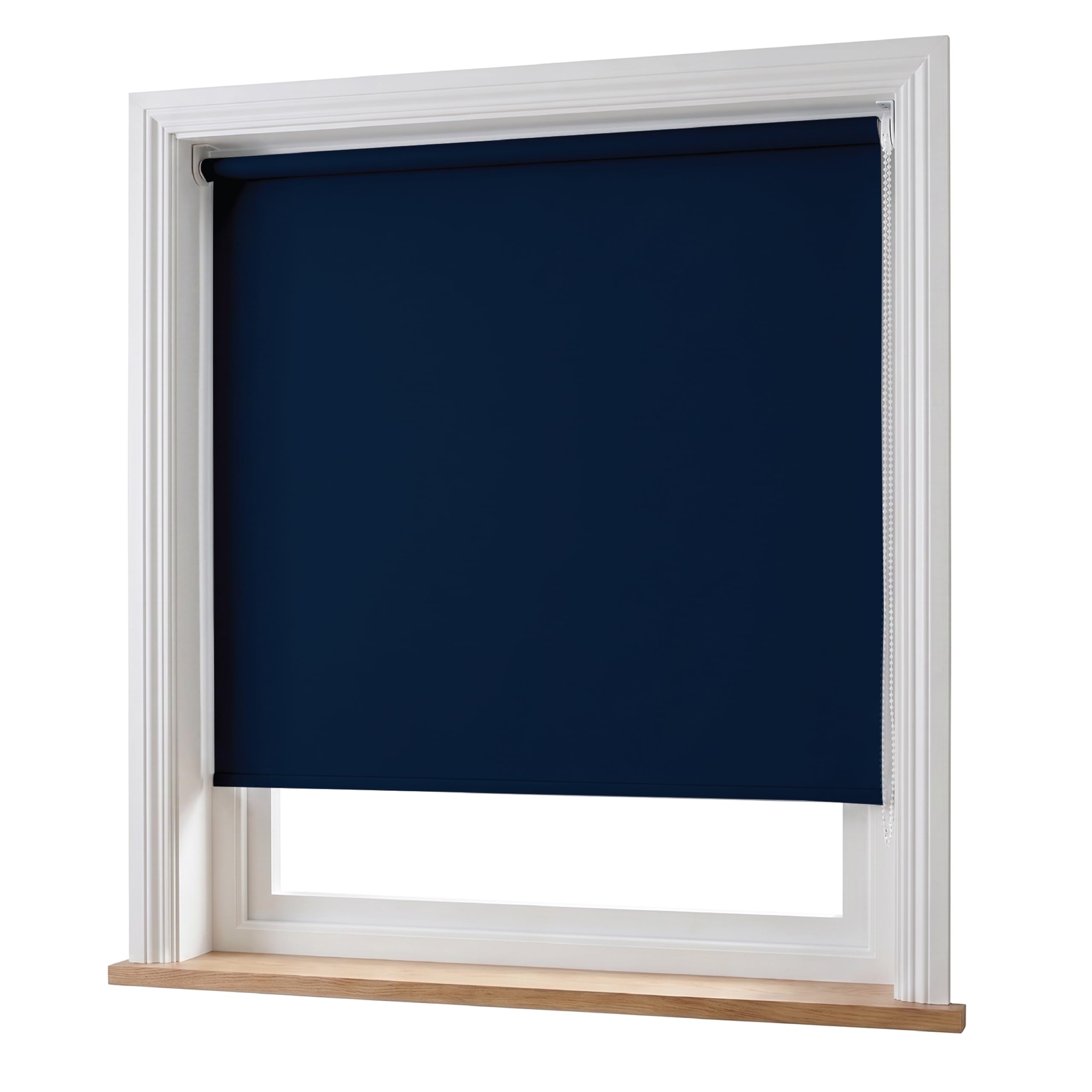 Home In Style 4U Roller Blinds Navy Blue (115cm Wide x 210cm Long)