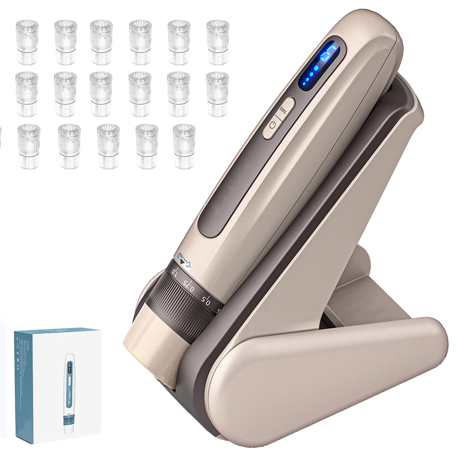 DJFYVAEIO Electric Nano-Beauty Infusion Pen,Microcurrent,Solve Kinds Of Skin Problems B