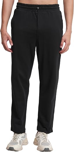 Highlander Men's Solid Trackpants | Relaxed Straight fit| Track Pants | Track Pants for Men | Men Track Pant | Men Track P...