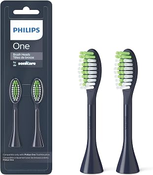 Philips Sonicare, 2 Brush Heads, Midnight Navy Blue BH1022/04