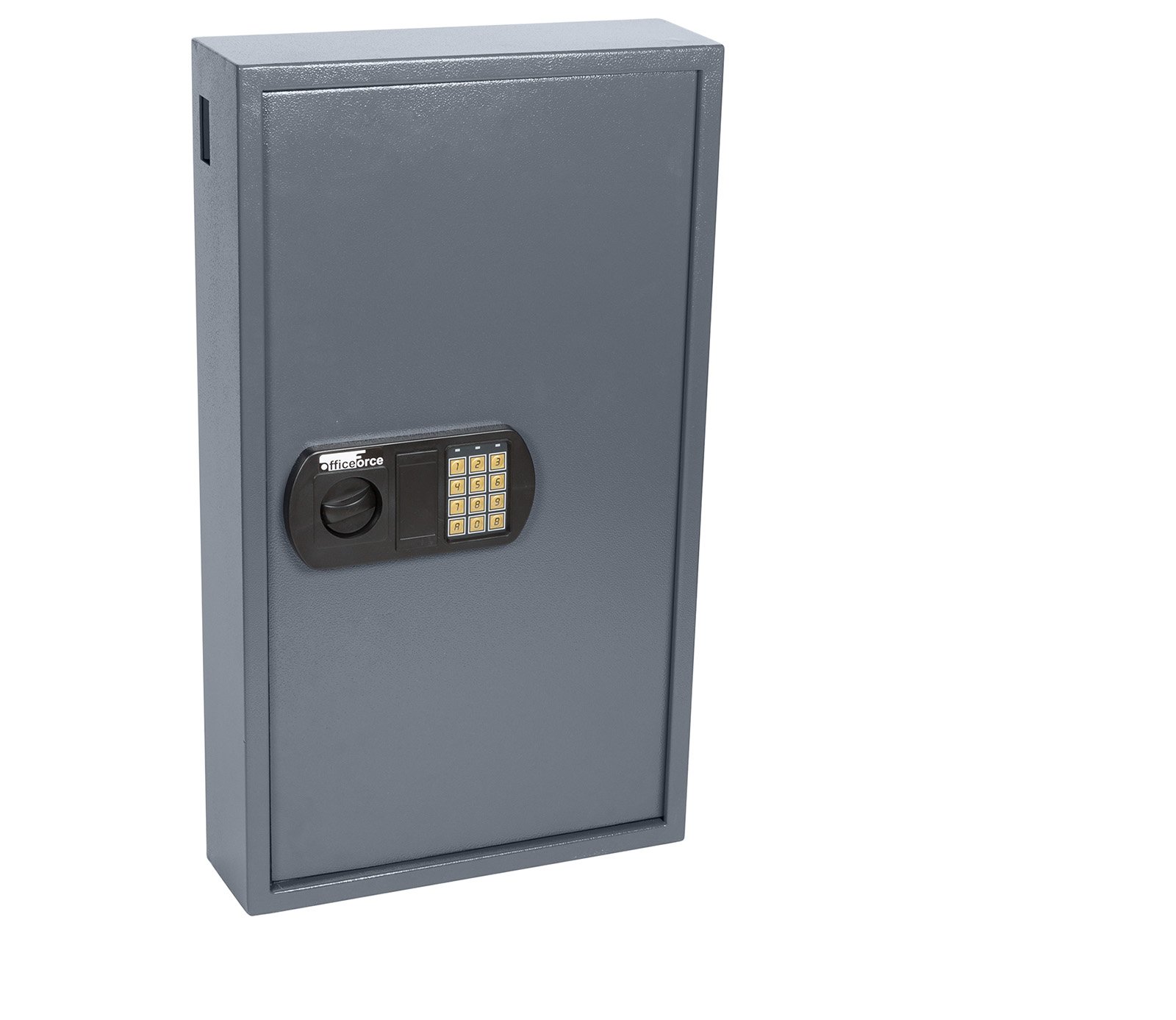 Schlüsseltresor mit Zahlenschloss für 150 Schlüssel & Notkey | Code und Notschlüssel, Stabiler Schlüsselschrank, 4 mm Stahl, Mit Einwurf Öffnung, Höhenverstellbare Hakenleiste, Wandmontage