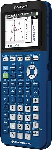 Texas Instruments Calculadora gráfica TI- 84 Plus CE Denim