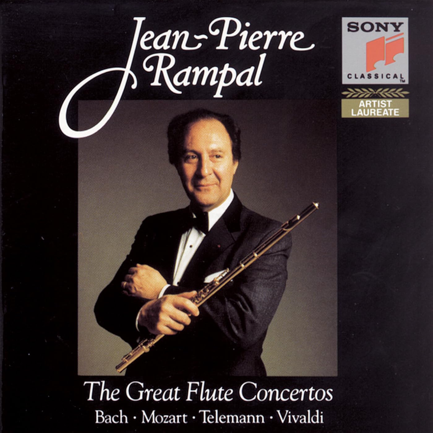 Great Flute Concertos [Audio CD] Jean-Pierre Rampal; Johann Sebastian Bach; Wolfgang Amadeus Mozart; Georg Philipp Telemann; Antonio Vivaldi; Claudio Scimone; Franz Liszt Chamber Orchestra and I Solisti Veneti