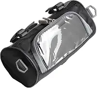 Bolsa para Guidão de Bicicleta e Moto, Impermeável, 2,5 Litros, Preta