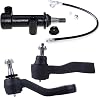 SCITOO Pitman Arm Idler Arm Bracket for GMC Sierra 1500 2500 3500 for Chevrolet Silverado 1500 2500 3500 2001-2006 Pack of 3