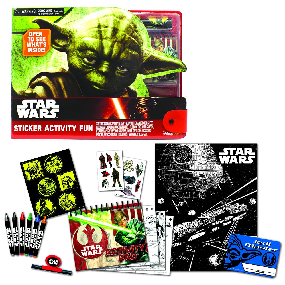 Star Wars Yoda Sticker jeu créatif enfant avec autocollants