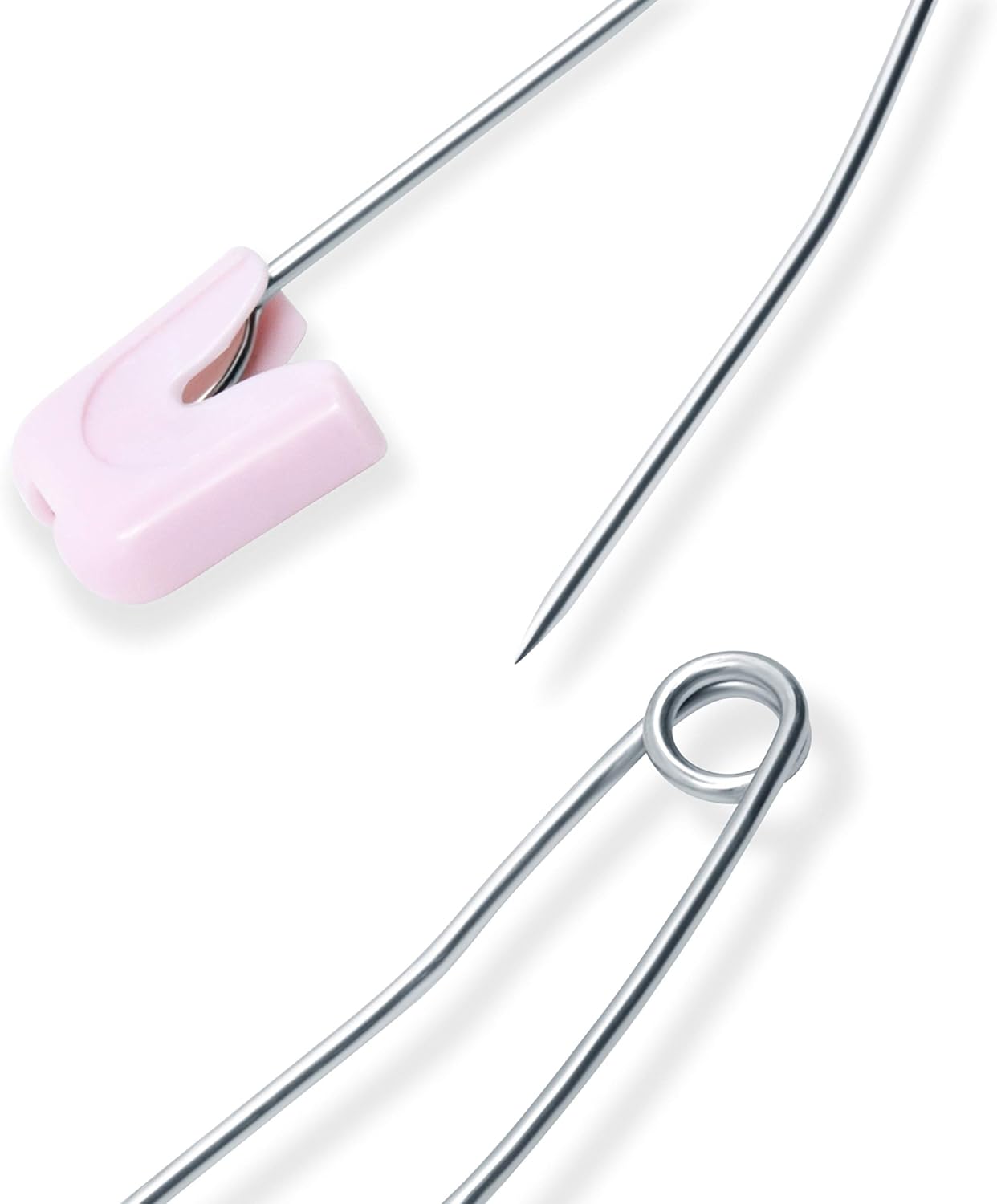 Dritz Baby-Safe, 3-Pack Diaper Pins, Pastel Assorted 12 : Baby