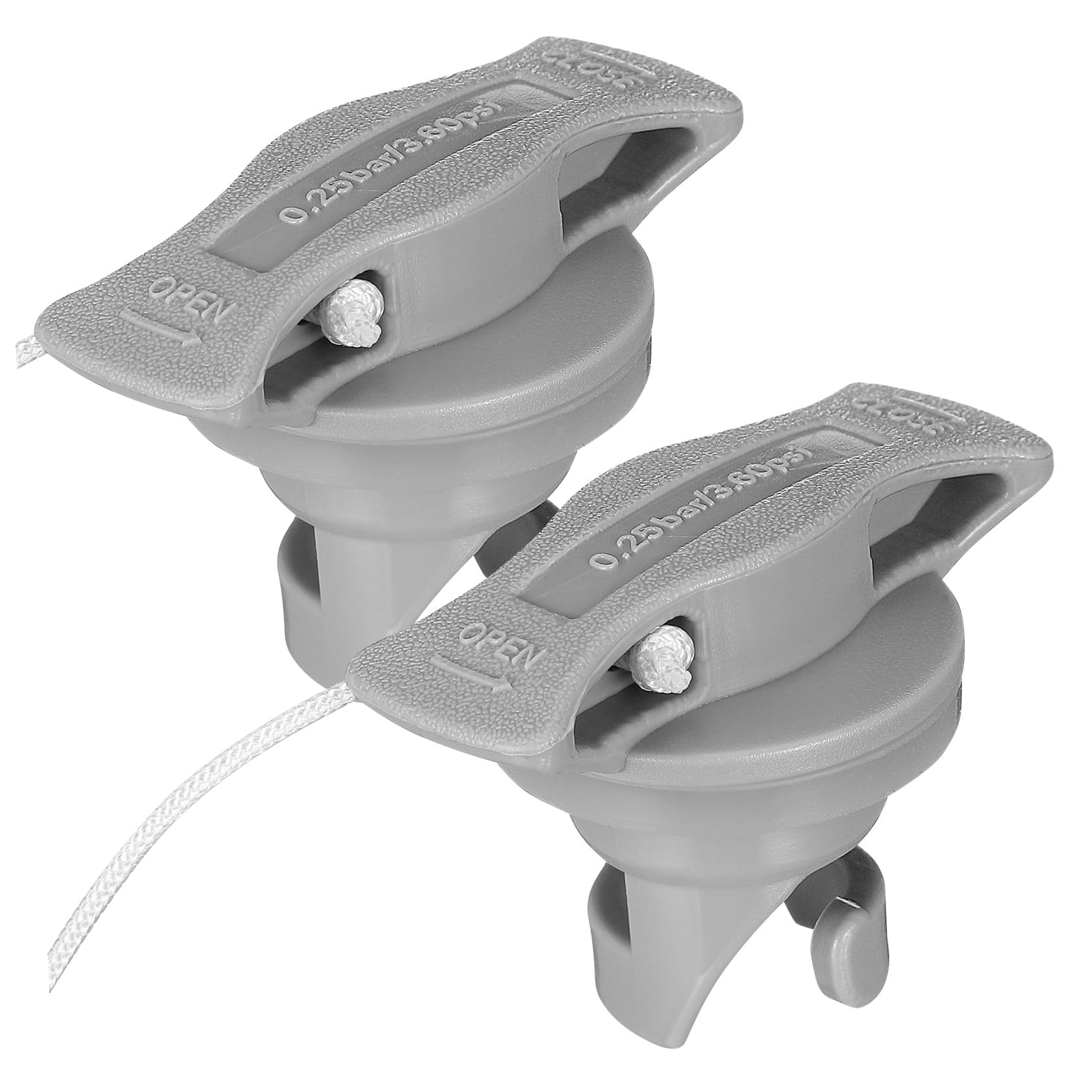 Toyvian Valvola SUP per Gommone Gonfiabile in PVC, Tappo Valvola Aria Forte Tenuta e Funzione Anti-Perdita, Accessorio per Kayak e Paddleboard