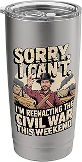 Civil War Reenacting Gear for Dedicated Reenactors Stainless Steel Insulated Tumbler