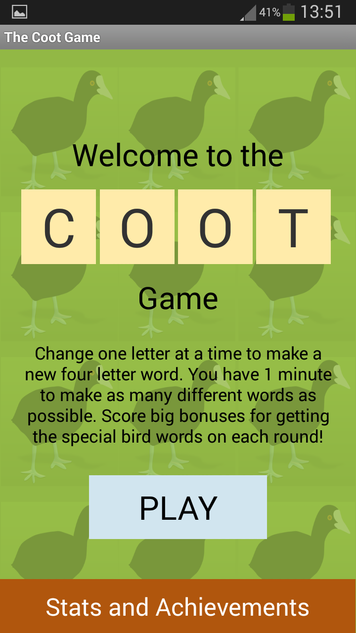 The Coot Game - App on Amazon Appstore