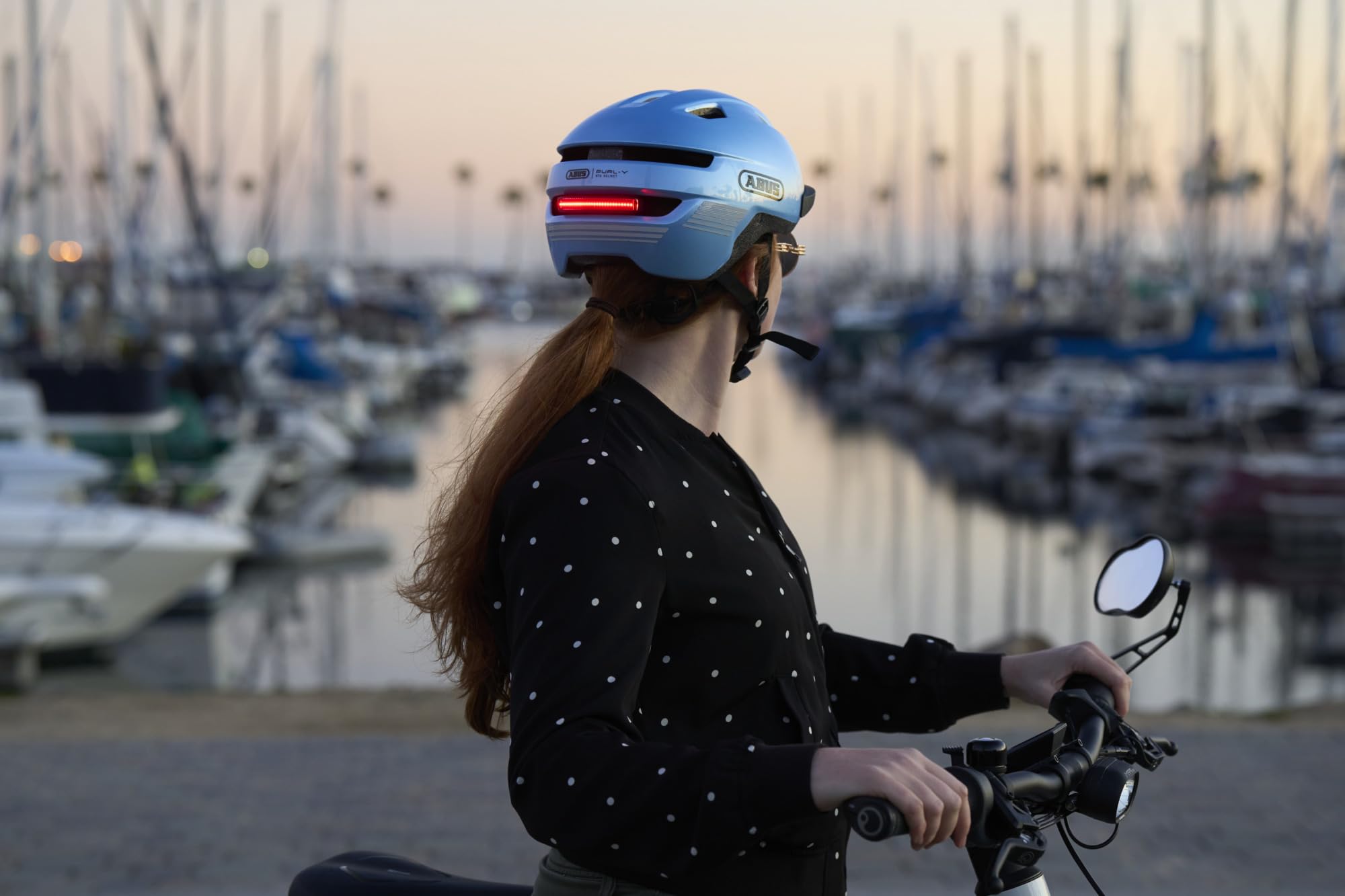Abus Casco de Bicicleta Purl-Y - Protección Elegante con Seguridad NTA - Unisex, para Adultos y Jóvenes - para E-Bikes y S-Pedelecs