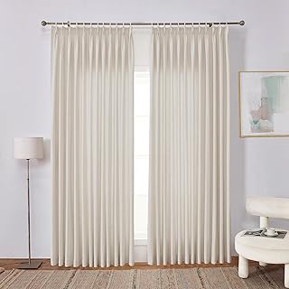 DerF HOME Custom Linen Curtains Luxury French Linen Drapes Custom Made C...