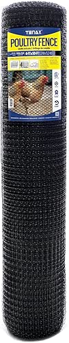 Tenax 2A040006 Deer Net, Black, 7-Feet by 100-Feet
