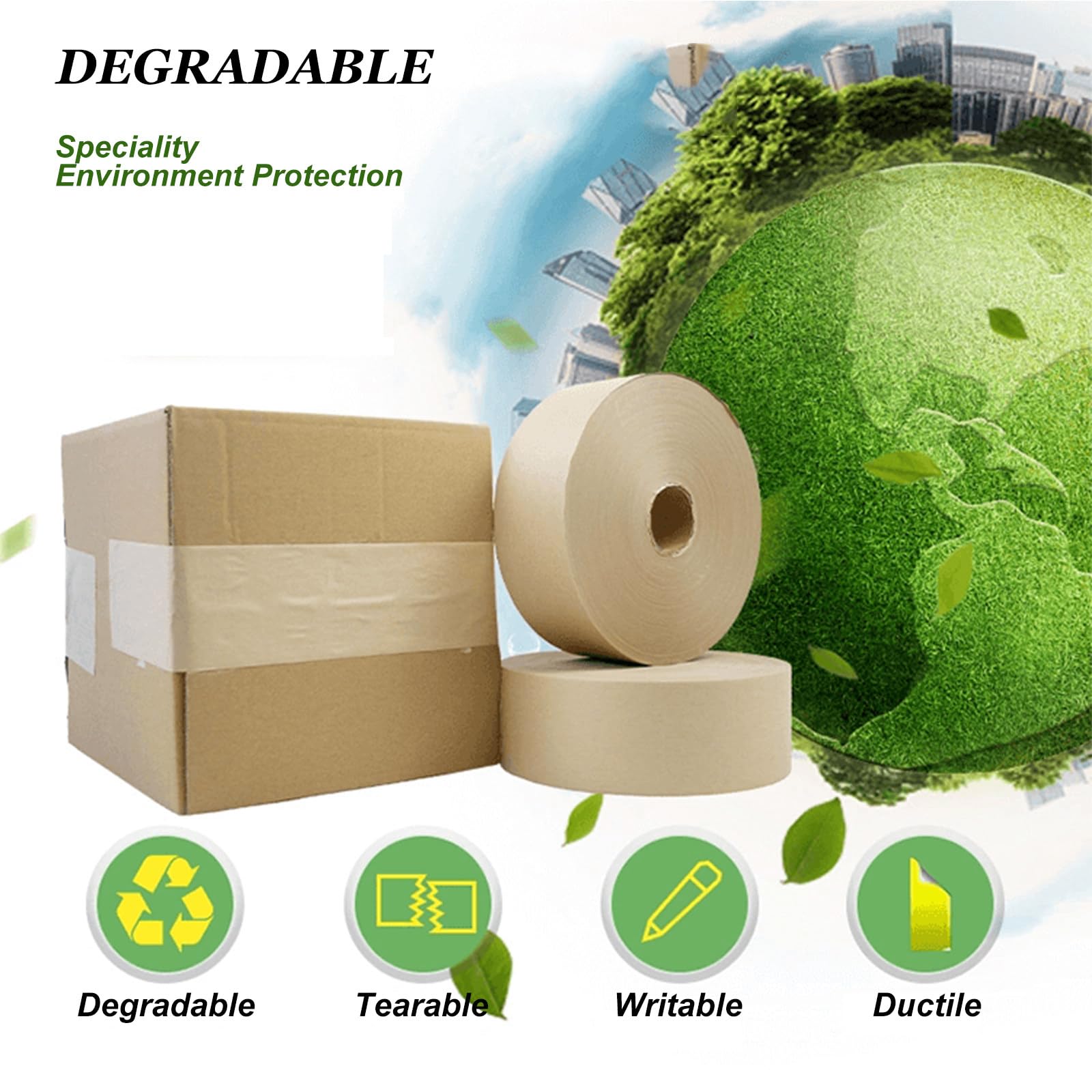Distributore Di Nastro Adesivo Da Tavolo Attivato Dall'Acqua, Distributore Di Nastro Adesivo Per Carta Da Imballaggio Con Modalità Di Attivazione A Infrarossi Per Spedizione