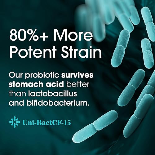 Miniatura 4 de -  Probiotics for Women  Men - Probiotics Digestive Health - 62 More Stable Probiotic Supplement for Gut Health Support - USA Made Probiotics