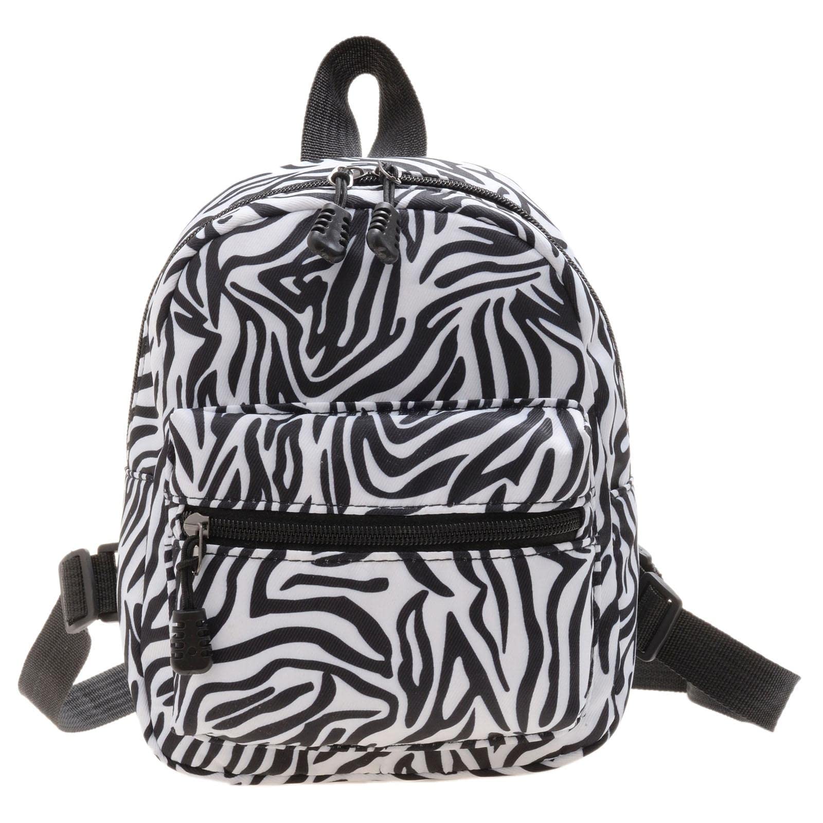 BNF®Fashion Small Backpack Girls Daypack Knapsacks Rucksack Handbag for Vocation Zebra|Clothing, Shoes & Accessories|Womens Handbags & Bags| Womens Handbags & Bags|Package Includes:1 Backpack-image-46