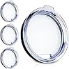 30oz Tumbler Replacement Lids,4PACK Splash Proof Lids for YETI Rambler,Old Style RTIC,SUNWILL and CIVAGO Coffee Tumbler,BPA free