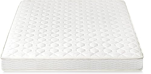 Miniatura 12 de Best Price Mattress Colchón híbrido de resortes interiores de 8 pulgadas, parte superior apretada, parte superior de espuma cómoda con base