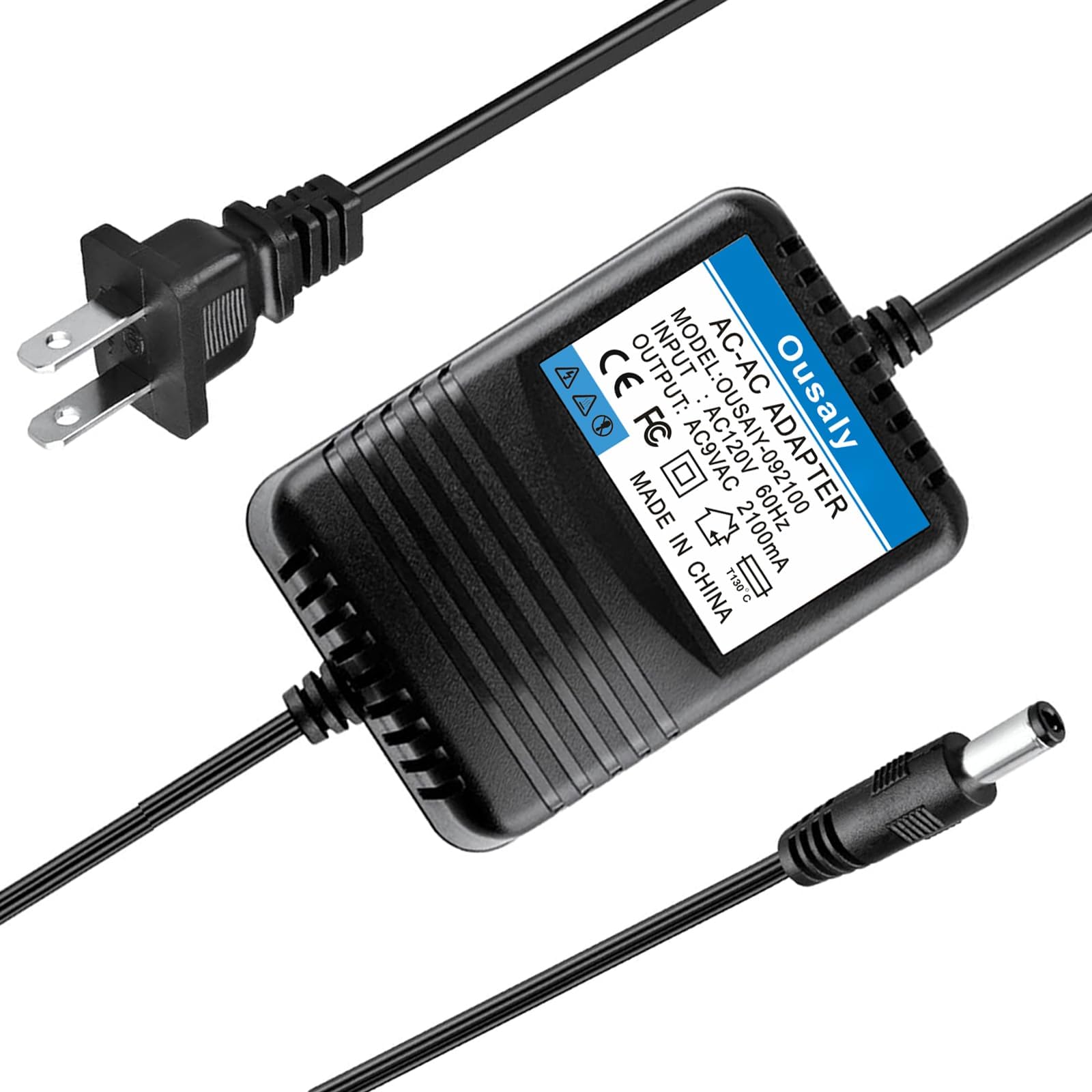 9VAC Power Charger for Line 6 POD XT Live DL4,Pedal Digitech PSS3-120 PSS3120 J-Station GNX2 GNX3 BNX3 GNX4 GNX3000 EX7 RP100-350 RPx400 BP200 Vocal 300 Vx400 EXH VL2 Genesis-3 Guitar Processor