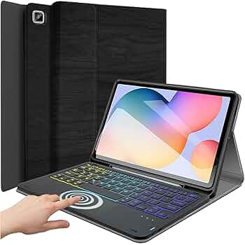 Androidケース Galaxy - Galaxy Tab S6 BOOK COVER KEYBOARD Amazon.com: HEAPAO Galaxy Tab S6 Lite 10.4