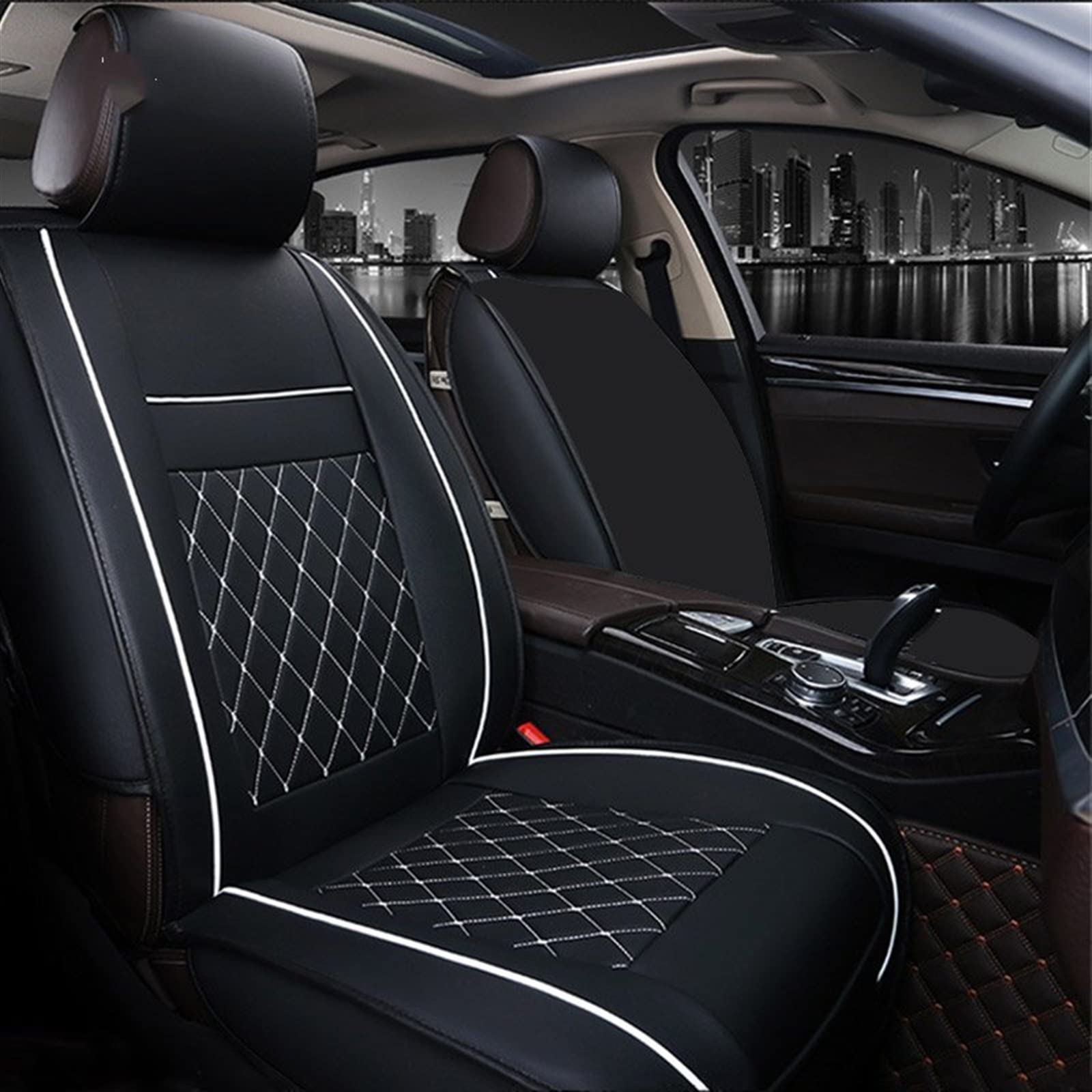 YOUZKA Car Seat Cover Set Vehicle Cushion For Nissan Qashqai J11 Navara D40 Terrano X Trail Patrol Versa Kicks accessories