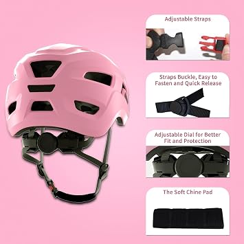 KORIMEFA Toddler Kids Bike Helmet for 1-9 Years Old Babys, MTB&Road Helmet fot Boys Girls, Adjustable & Lightweight for Cycling Skating Safety- CE Certified