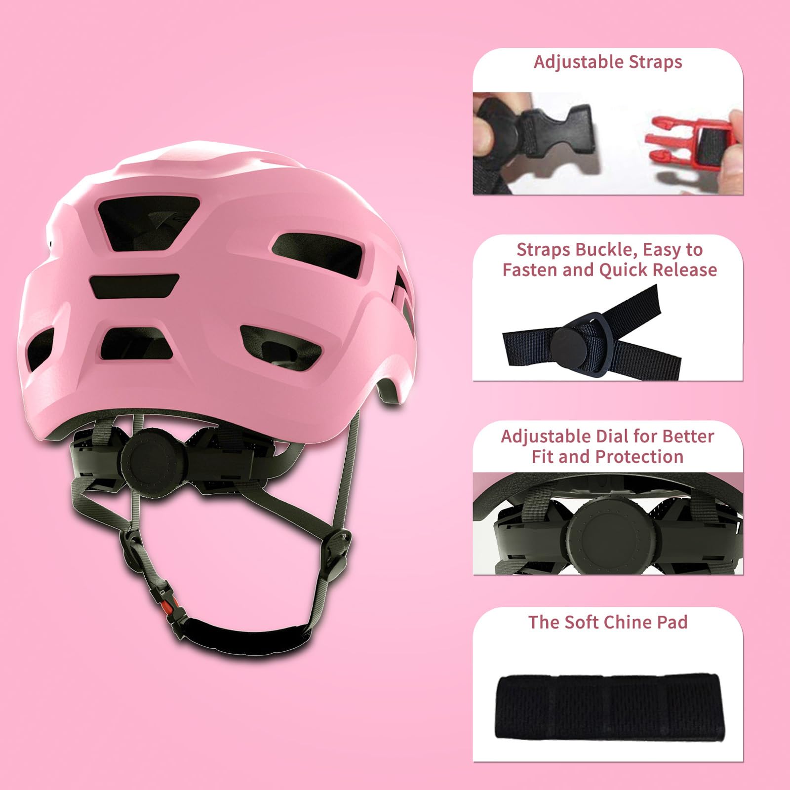 KORIMEFA Kleinkind Kinder Fahrradhelm 2-8 Jahren Alt Jungen Mädchen, Baby Helm Verstellbarer Sporthelm für Radfahren Fahrrad Roller Skateboard
