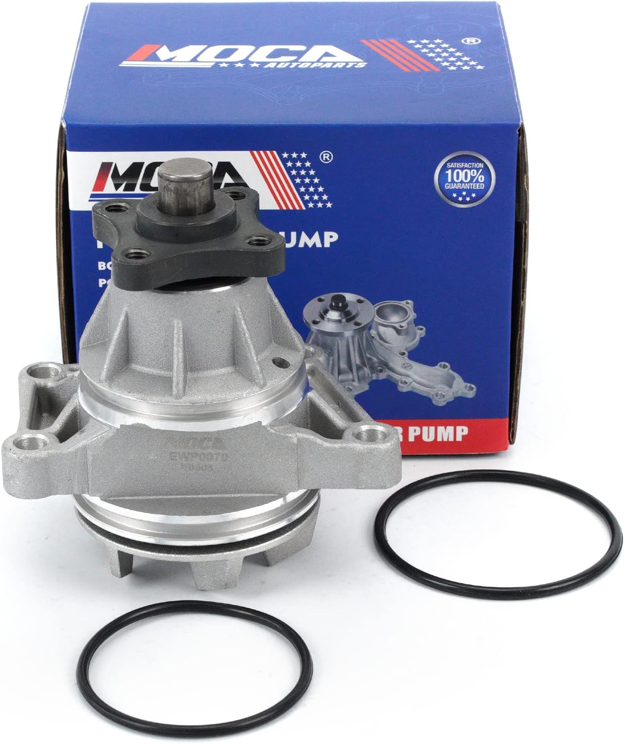MOCA 165-1200 Engine Water Pump Kit Fit 01-04 for Chevrolet Tracker V6 2.5L & 99-05 for Suzuki Grand Vitara V6 2.5L & 06-08 for Suzuki Grand Vitara V6 2.7L & 02-06 for Suzuki XL-7 V6 2.7L