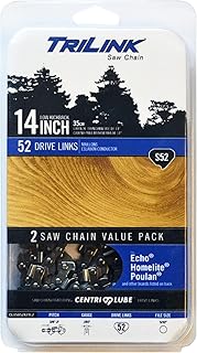 TriLink TL-S52-14X2 14-Inch Saw Chain S52-2 Pack
