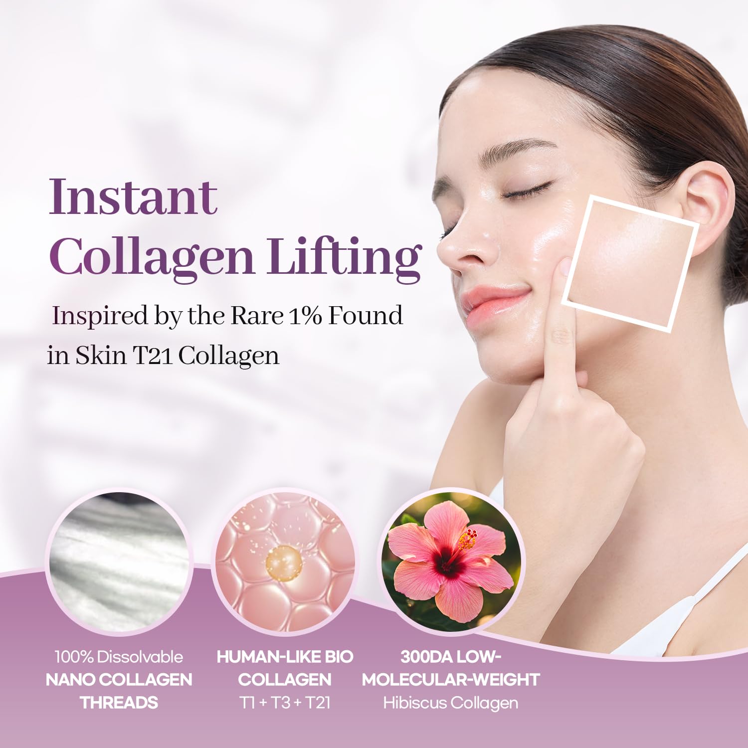 AROCELL Super Collagen Wrapping Facial Mask 50g – Korean Peel Off Face Mask Pack with Collagen Film Care | Hydrating, Firming & Elasticity Boosting Exfoliating Skincare - Image 6