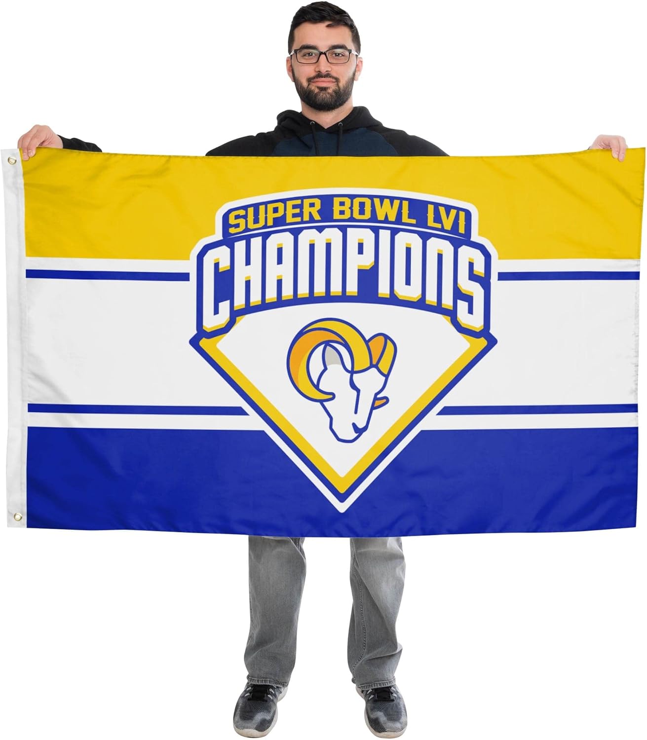 FOCO NFL Unisex-Adult NFL 3' x 5' Team Logo Horizontal Flag - Image 2