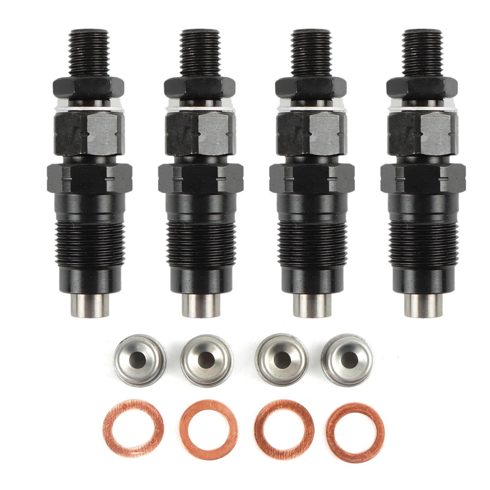 Injector Fuel for Toyota Hilux Surf Prado 1KZ-TE 3.0L 4Pieces Diesel Fuel Injectors 093400-7040 DN0PD704 Common Rail Injector Assembly