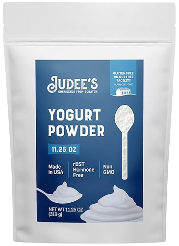 Miniatura 10 de Judee's Yogurt Powder 1.5lb (24oz)  100% sin OMG, rBST sin hormonas  Sin gluten y sin nueces  Hecho de productos lácteos reales  Hecho en Estados