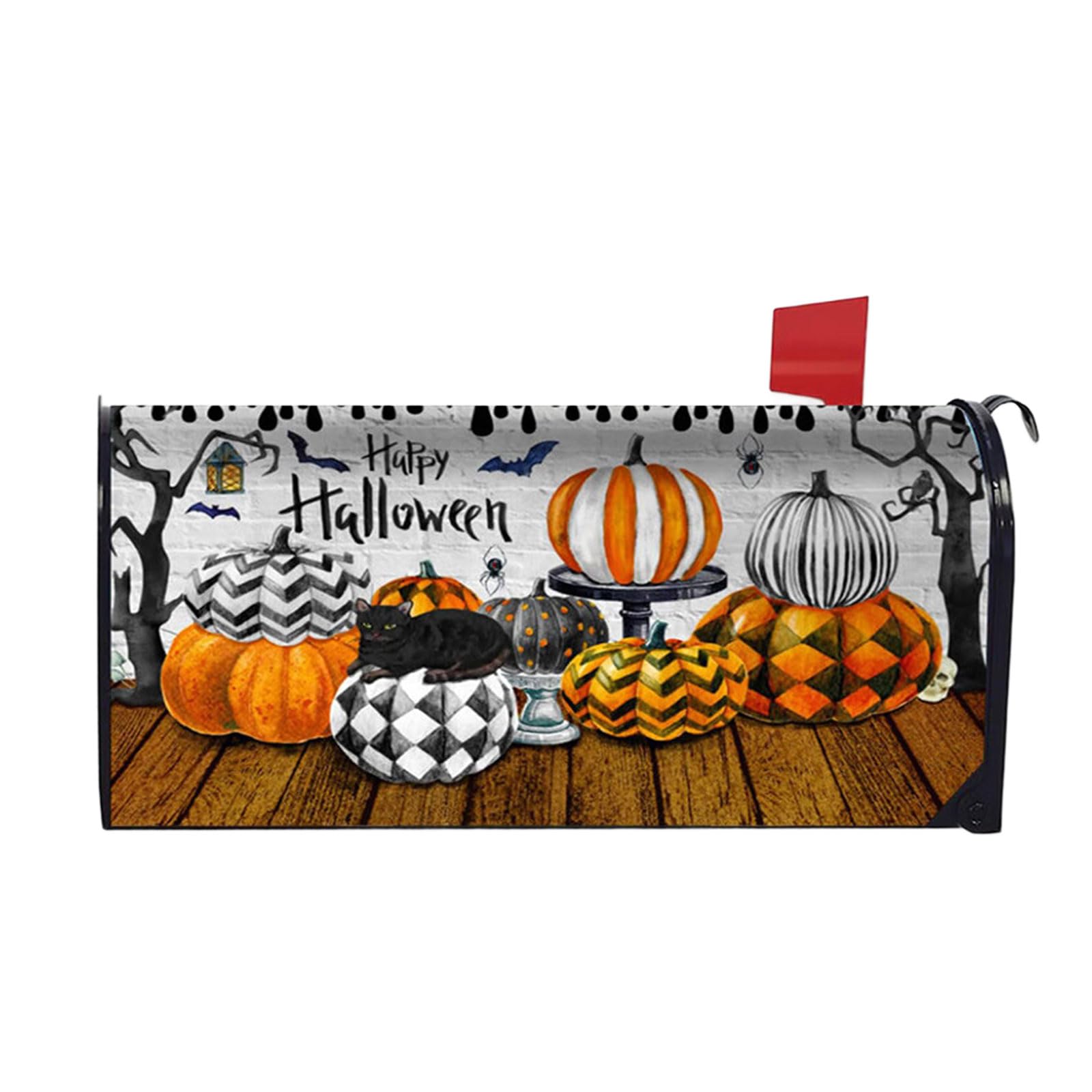 Tsophreniq Autumn Themed Mailbox Sleeve Holiday Decoration Waterproof Mail Box Wrap Mailbox Protector