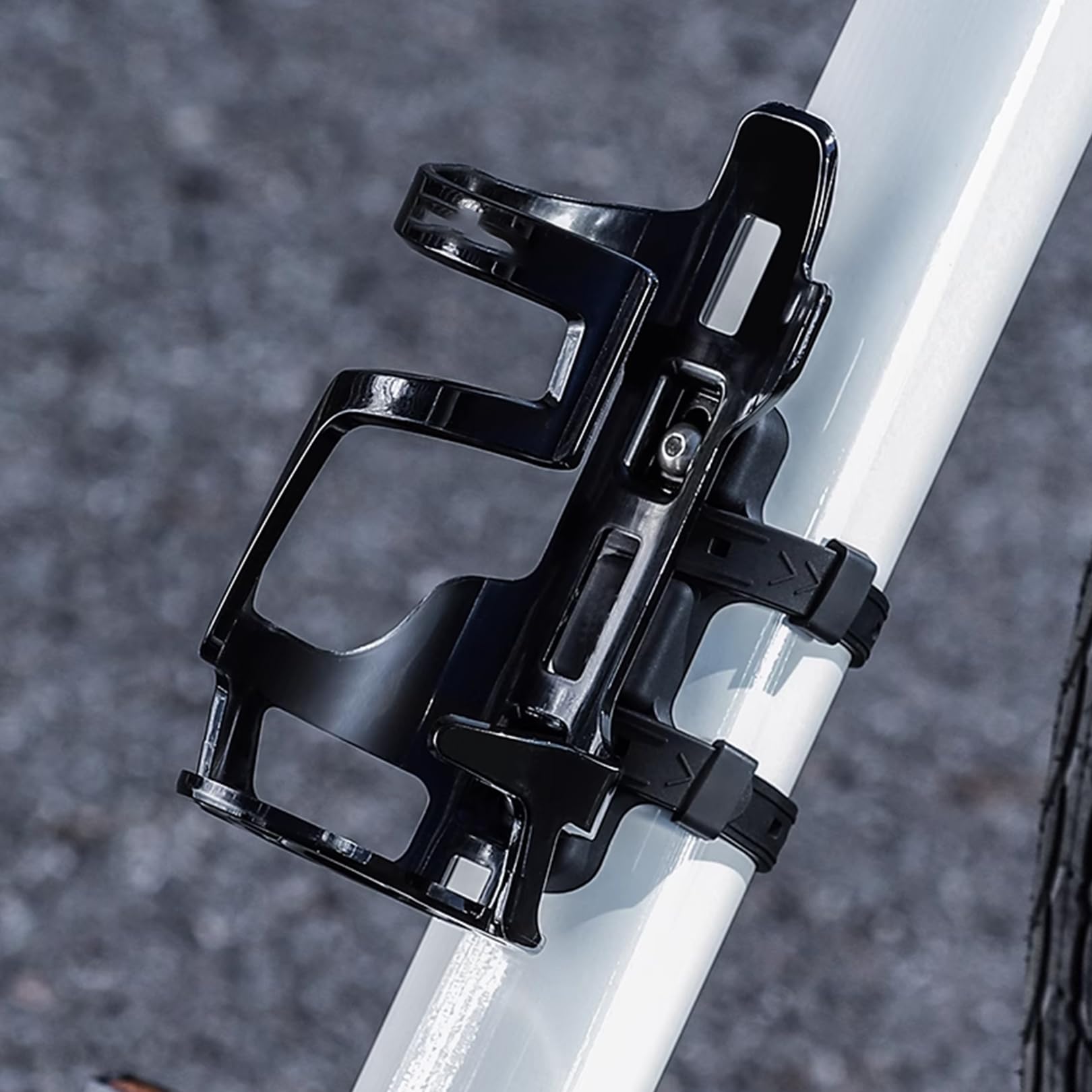 Support Porte-bidon Vélo Universel - Sangle Réglable Antidérapante, Pas De Vis Nécessaire
