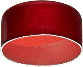 JG Finneran 5150-11R Aluminum Seal, 11mm Cap Size, PTFE/Silicone Septum, Red (Case of 1000)